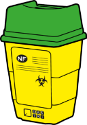 DASTRI grande boîte jaunes